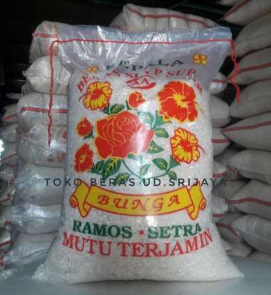 Beras Setra Ramos Cap Bunga [5 Kg]
