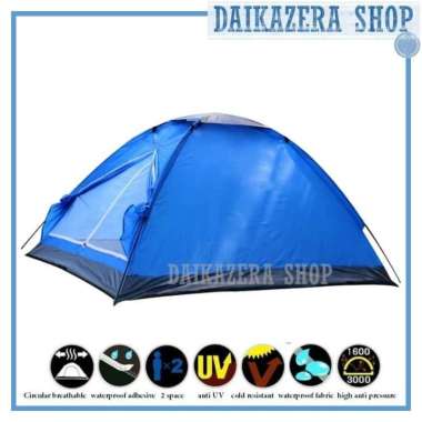 Tenda Camping Double Layer Door
