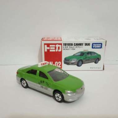 Tomica CN-02 Toyota Camry Taxi diecast mobil taksi takara tomy reguler