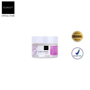 Scarlett Whitening Facial Cream All Varian Original BPOM Brightly Ever After Day Cream