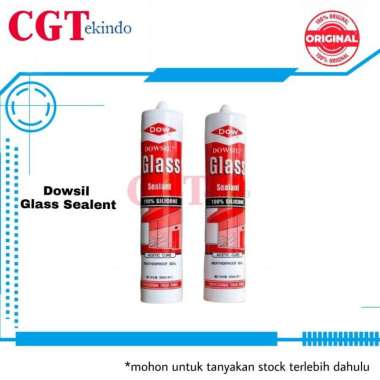 Dowsil Sealant Asam / Lem Kaca / Silicone Sealant White Clear