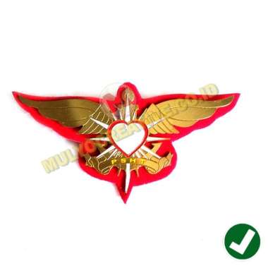 Brevet Wing PSHT Pin Bros Wing Persaudaraan Setia Hati Terate Mulyocreative