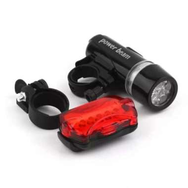 LAMPU SENTER SEPEDA DEPAN BELAKANG