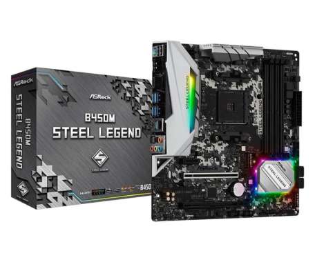 ASRock B450M Steel Legend (AM4, B450, DDR4)