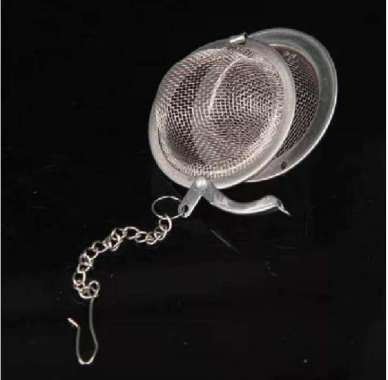 Tea Ball Strainer Infuser Stainless Chain Saringan Teh bulat