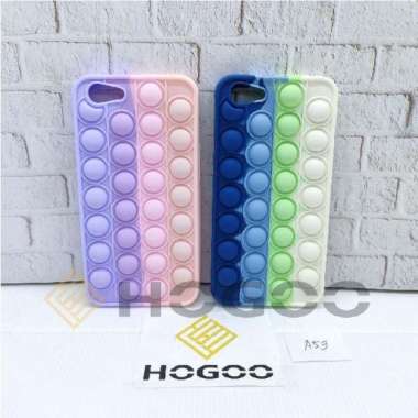 SILICONE CASE POP IT OPPO A59 F1S - CASE PENGHILANG STRESS PUSH IT WARNA D