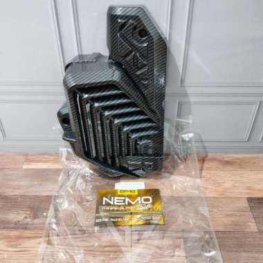 COVER RADIATOR VARIO 160 2022 CARBON NEMO TUTUP RADIATOR VARIO 160 CC