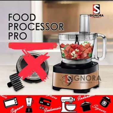 Food Processor Pro Signora Tanpa Cubic Cutter