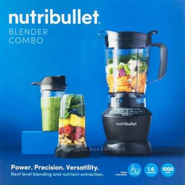NutriBullet Blender Combo 1000W, 6L Pitcher, BPA-Free