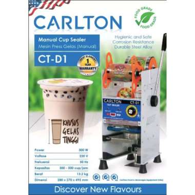 Cup Sealer / Alat Press Gelas Plastik CARLTON tipe CT-D1