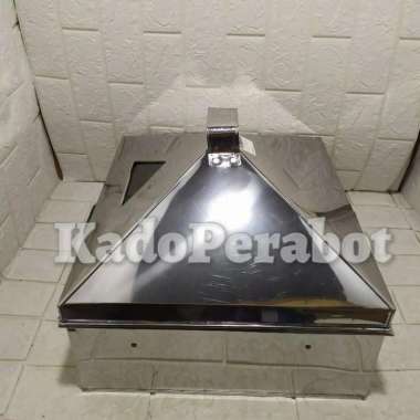 Klakat stainless kotak 1S 40 - panci kukus kotak-kukusan bakpau siomay