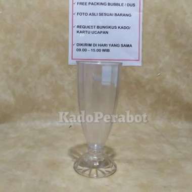 gelas jus mika bening - gelas jus buah - gelas es smoothies