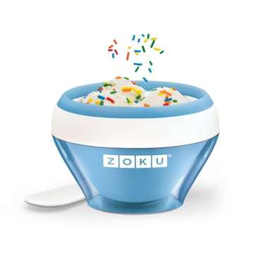 Zoku Blue Ice Cream Maker - Alat Pembuat Ice Cream Instant