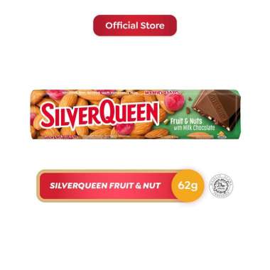 Promo Harga Silver Queen Chocolate Fruit & Nuts 58 gr - Blibli