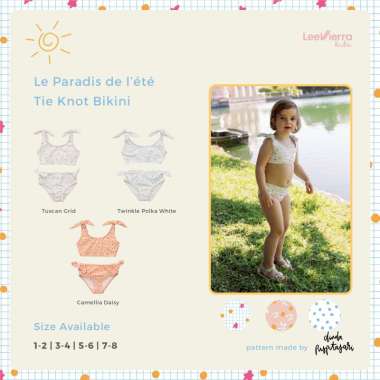 Summer Wonderland Bikini, Baju Renang Anak 5-6 tahun Twinkle Polka