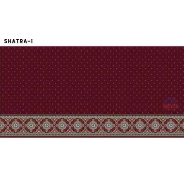 Alhadi Karpet Masjid SHATRA METERAN Ukuran 100 x 120cm Tebal 17mm Sajadah Mushola Empuk Lembut Padat