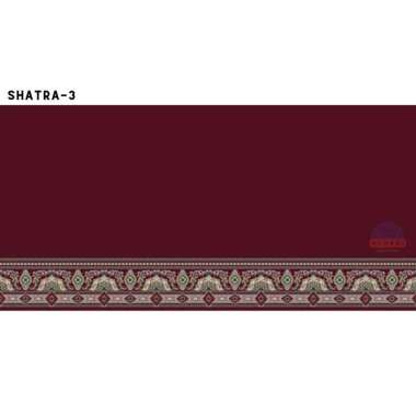 Alhadi Karpet Masjid SHATRA METERAN Ukuran 100 x 120cm Tebal 17mm Sajadah Mushola Empuk Lembut Padat