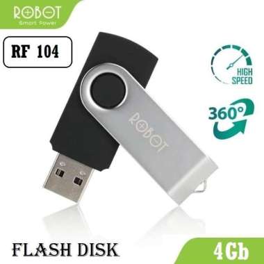 Robot Flash Disk 4GB RF-104 - Flashdisk 4 Gb