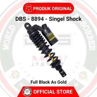 Shock Tabung DBS 8894 GP SERIES 330MM FULL BLACK AS GOLD