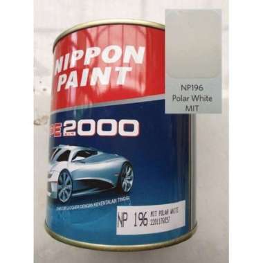 Cat Nippe 2000 Nippon Paint Warna Putih Tulang Polar White