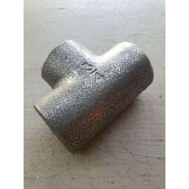 Tee Besi T Besi Galvanis Drat Dalam T Besi Sambungan Pipa 3/4"