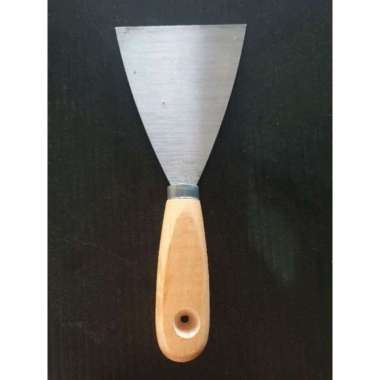Kapi Cat Kape Scrapper Gagang Kayu 3"
