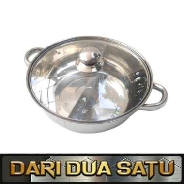 Panci Shabu Shabu 2 Sekat 30 cm
