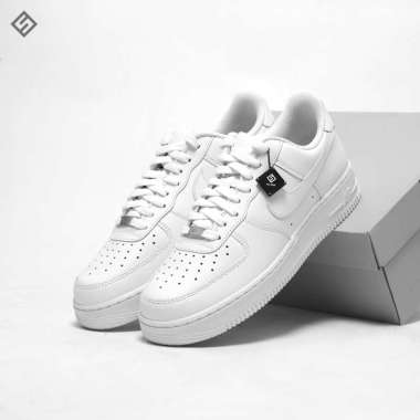 white platform air force ones
