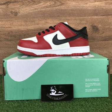 dunk low red and black