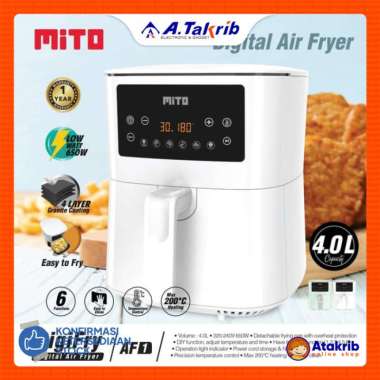 MITO DIGIFRY AF1 4L WHITE - AIR FRYER