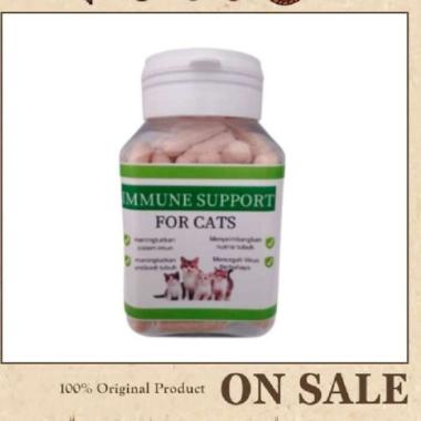 Vitamin Kucing Immune Support Anti Sakit / Anti Virus / Flu / Stress