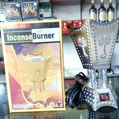 Tempat Areng Wadah Buhur Pendupaan Pembakar Mabkharoh Elektrik Incense