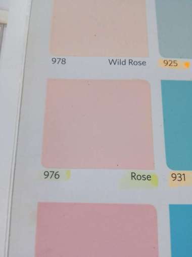 Cat Tembok 976 Rose Pink Vinilex 5 kg Interior Dinding Rumah Paint
