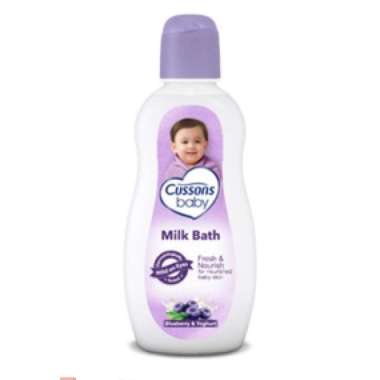Cussons Baby Milk Bath / Hair&Body Wash /Sabun Madi Cair Bayi/Cusson Sabun Susu Cair 100ml + 100ml I