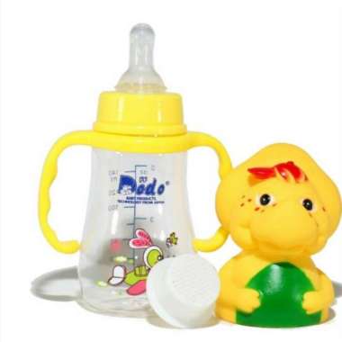DODO Botol susu tutup Dino 5 oz (150 ml) dan 9 oz (240 ml) / Bottle Dino Dodo 240ml/9oz