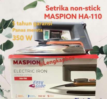 Setrika MASPION non-stick HA-110