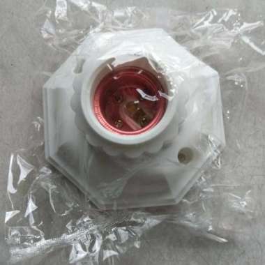 Rumah Lampu LED Bohlam Fiting Fitting Plafon Dudukan Sambungan Colokan