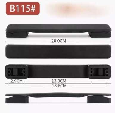 handle pegangan koper samsonite lojel delsey condotti tumi dll - B-111 B-115