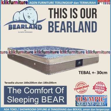 Kasur Matras Springbed Bearland Olympic (160x200cm) - NEW!