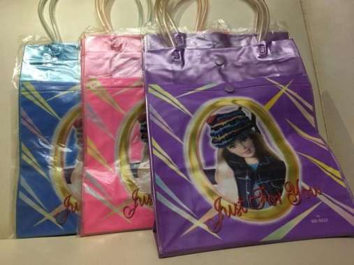 TAS TENTENG PLASTIK JUST FOR YOU