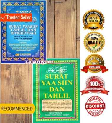 Surat Yaasiin Tahlil Dan Istighotsah Yaasiin Dan Tahlil Besar Kecil KARYA UTAMA