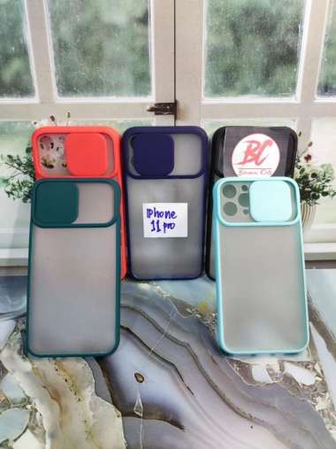 Untuk Iphone 11, Untuk Iphone 11 Pro - Case Slide Protection Kamera Case Sliding IPHONE 11 PRO - tos
