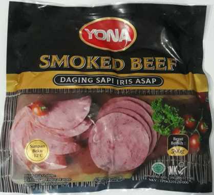yona smoked beef daging sapi asap olahan 500gr