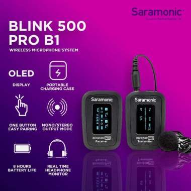 Saramonic Blink 500 B1 PRO / Saramonic Blink 500 PRO B1 Garansi Resmi