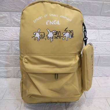 TAS RANSEL GOOD FRIEND FREE TEMPAT PINSIL// TAS RANSEL BACKPACK