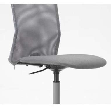 Kursi Kantor Putar Beroda TR Minimalis Tinggi Bisa Diatur Original_Abu