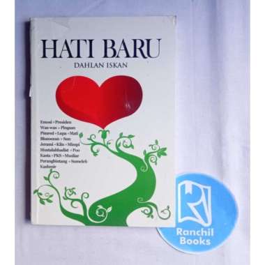 HATI BARU DAHLAN ISKAN BUKU SASTRA BUKU BACAAN REMAJA DEWASA BUKU SASTRA ORIGINAL ASLI