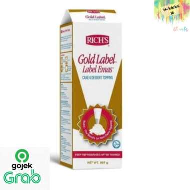 Rich's Gold Label Whipping Cream khusus grab / gojek