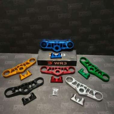 Tripleclamp Segitiga Stang Atas Wr3 Kawasaki Zx25R Zx25 Original