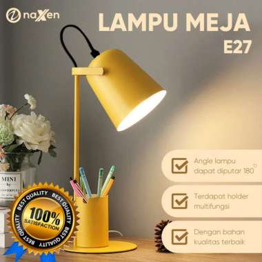 Naxen Lampu Belajar Arsitek Lampu Kerja Desk Lamp Lampu Meja E27 Hijau warna